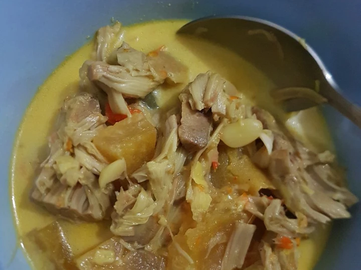 Langkah Mudah untuk Membuat Resep Gulai Kikil dan Nangka Anti Ribet, Bisa Manjain Lidah