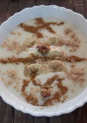 عکسی از دستور فرنی خوشمزه من 😋😋😋