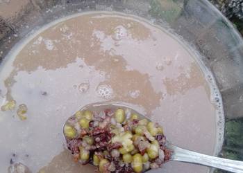 Resep Terbaru Bubur ketan hitam kacang hijau Sedap