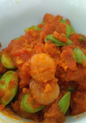 Foto resep Sambal goreng udang petai