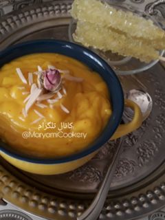 عکسی از دستور کاچی زعفرانی