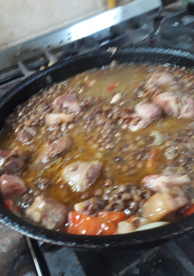 Una foto de Guiso de lentejas Budu