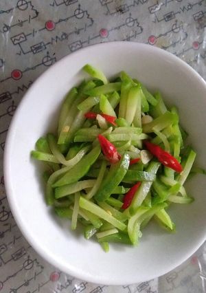 Foto resep Tumis labu cabe merah