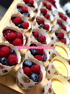 Una foto de Mini cheesecakes 🧁