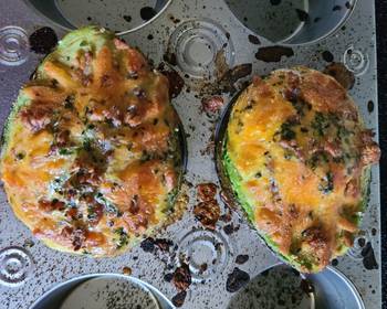 Fast Cooking Methods My loaded baked Avocados  eggs Delicious