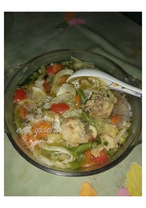 Foto resep Sop Ayam Makaroni