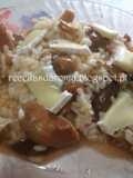 Risotto de miscaros com queijo brie