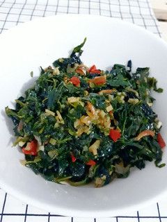 Foto resep Tumis Daun Pepaya Jepang