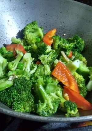 A picture of Mix vegetable stir fry.