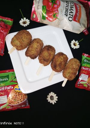 A picture of Chicken skewers.