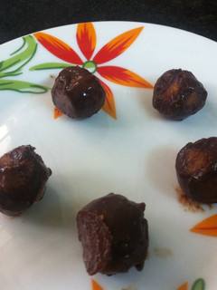 A picture of Peanut Butter Bites.