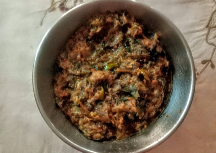 Easiest Way to Make Any-night-of-the-week Bengan ka bhurta