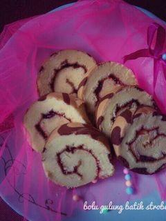Foto resep Bolu Gulung (Roll Cake) 3 telur