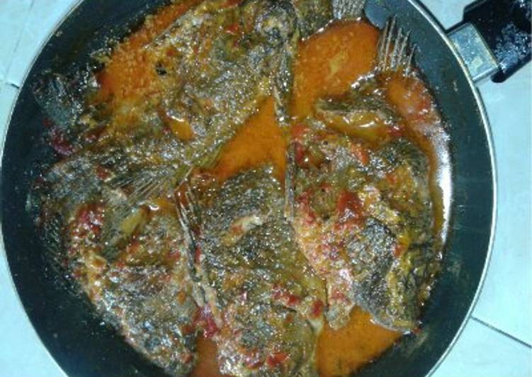 Resep Ikan mujair santan Lezat