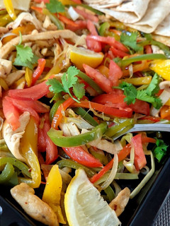 Una foto de Fajitas de pollo