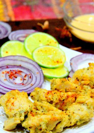 মুর্গ মালাই কাবাব (Murg malai Kabab recipe in Bengali) রেসিপির প্রধান ছবি