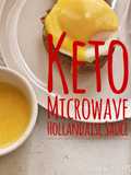 Microwave Hollandaise Sauce #keto