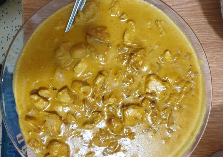 Steps to Prepare Speedy Chicken curry
