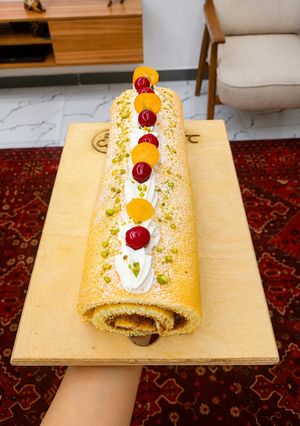 عکسی از دستور شیرینی رولتی