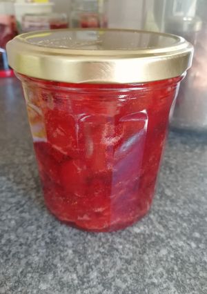 Une photo de Confiture à la fraise
