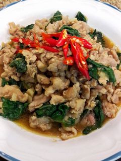 รูปของ กะเพราไก่🐔