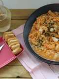 Arroz de tamboril com camarão