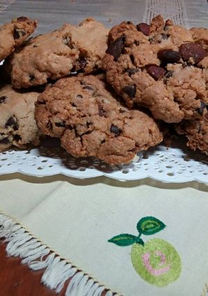 Una foto de Galletitas de avena y chips de chocolate