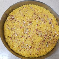 A picture of Milk mango dessert.