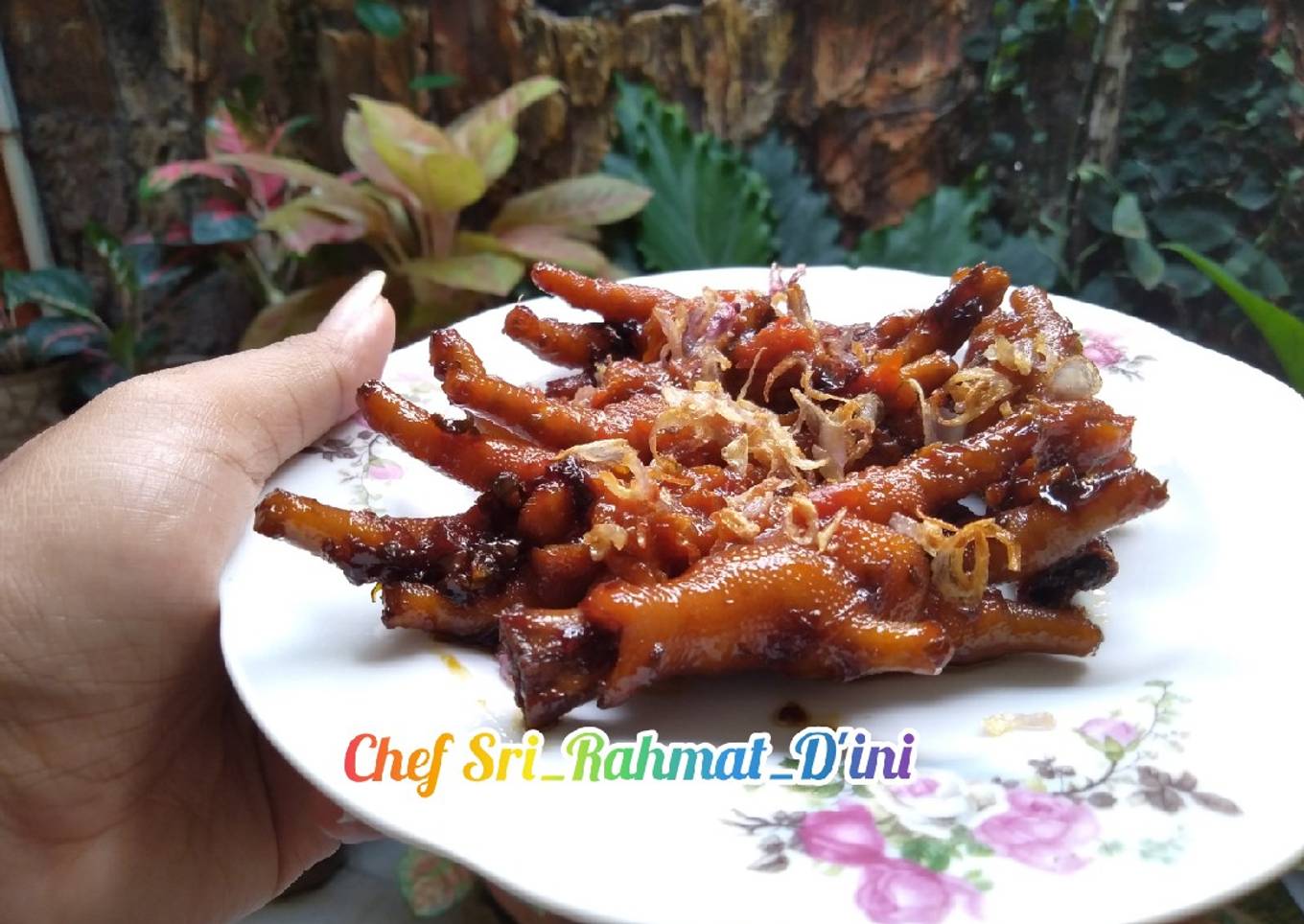 Ceker mercon pedas manis 😋