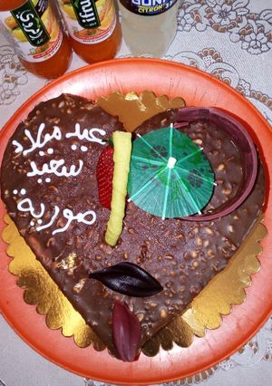 صورة لوصفة كيكة جينواز بالشوكولاطة