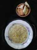 Sup Krim Kepiting & Jagung Instan + Garlic Bread ala 🏚an