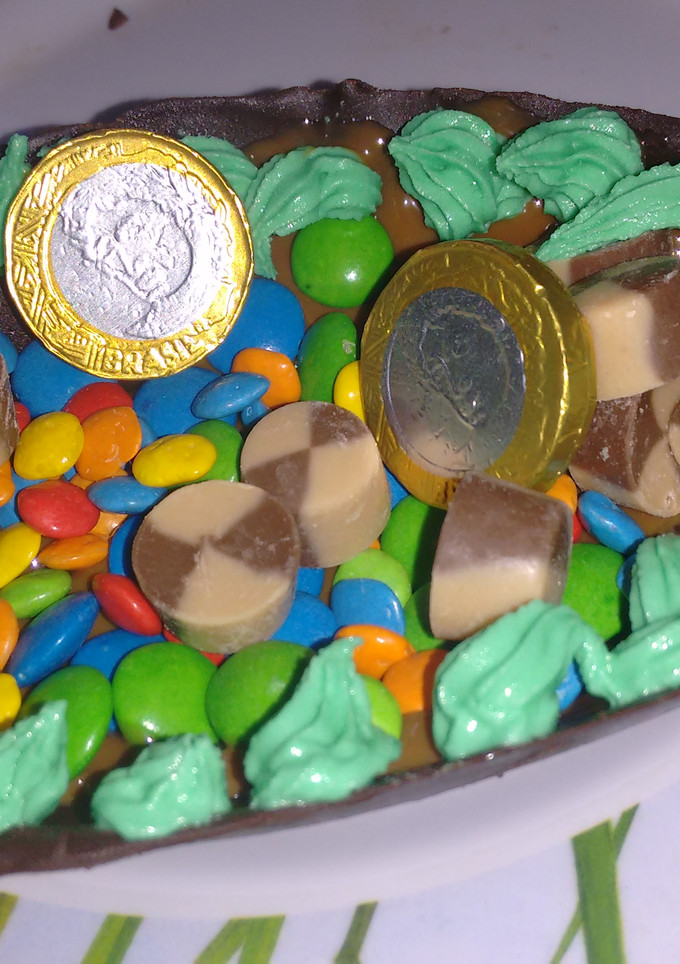 Una foto de Huevos de pascua rellenos