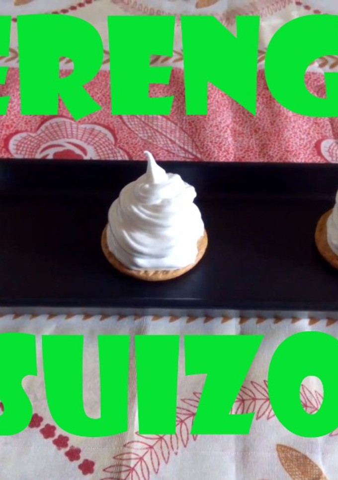 Una foto de Merengue suizo "ideal para tartas"