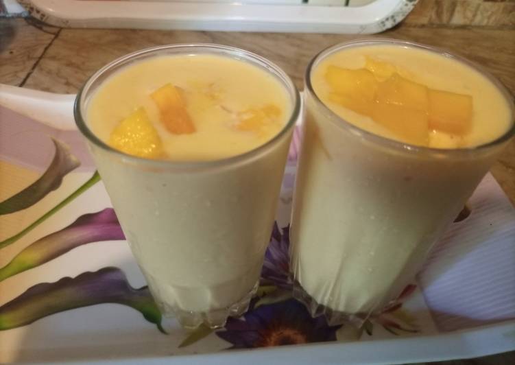 Steps to Prepare Award-winning Mango milk shake