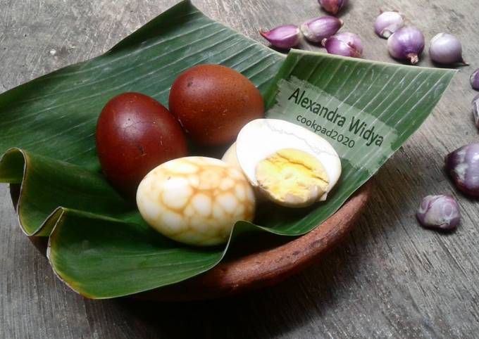 Ini dia! Bagaimana cara buat Telur Pindang Kulit Bawang Merah untuk Lebaran  sempurna