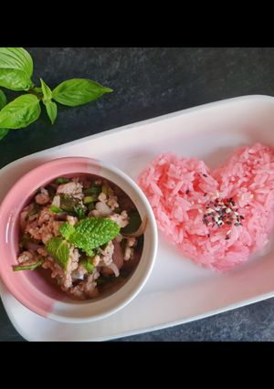 รูปของ ลาบหมู (เมนูอาหารเด็ก)
