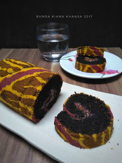 Foto resep BAtik Roll Cake