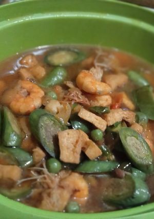 Foto resep Tauco Medan pakai rimbang