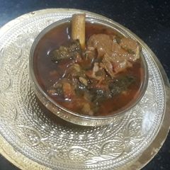 Methi Mutton curry A picture of Methi Mutton curry.