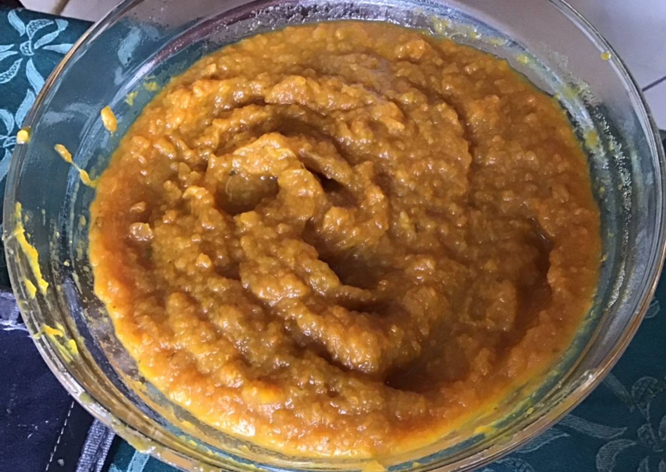 Purée de carottes pommes de terre et endives au parmesan