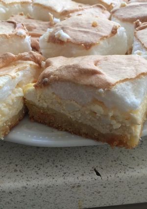 O poză a rețetei Prăjitură cu brânză dulce.