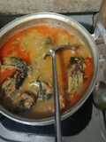 Ikan mas bumbu combrang
