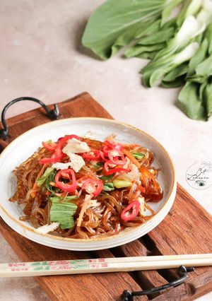 Foto resep Mie goreng shirataki gochujang