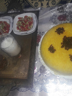 عکسی از دستور ❤ته چین مرغ ریش ریش
