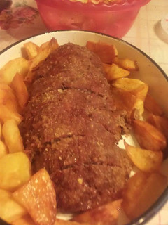 Una foto de Pan de carne