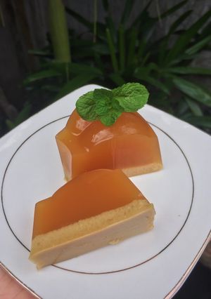 Foto resep Puding Santan Gula Merah