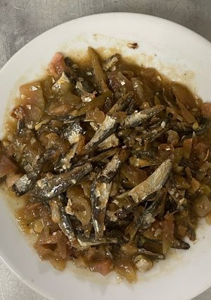 Hình của món Cá nhâm dim chay.