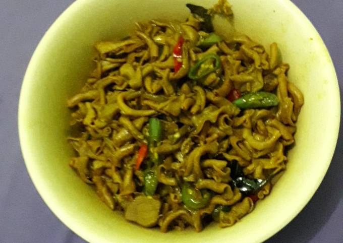 Bagaimana Menyiapkan Tumis usus ayam kecap Anti Gagal