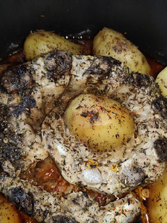 Una foto de Costillar de cerdo en salsa con Crockpot
