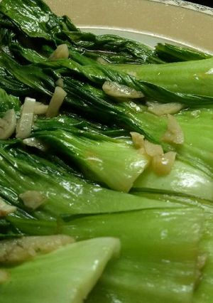 Foto resep Tumis pokcoy bawang putih